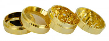 24K Luxury Gold Grinder - 4tlg 55mm